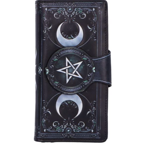 Embossed Wallet: Triple Moon