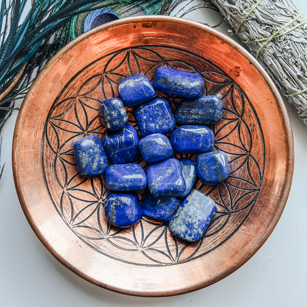 Lapis Lazuli roulé (1 pierre)