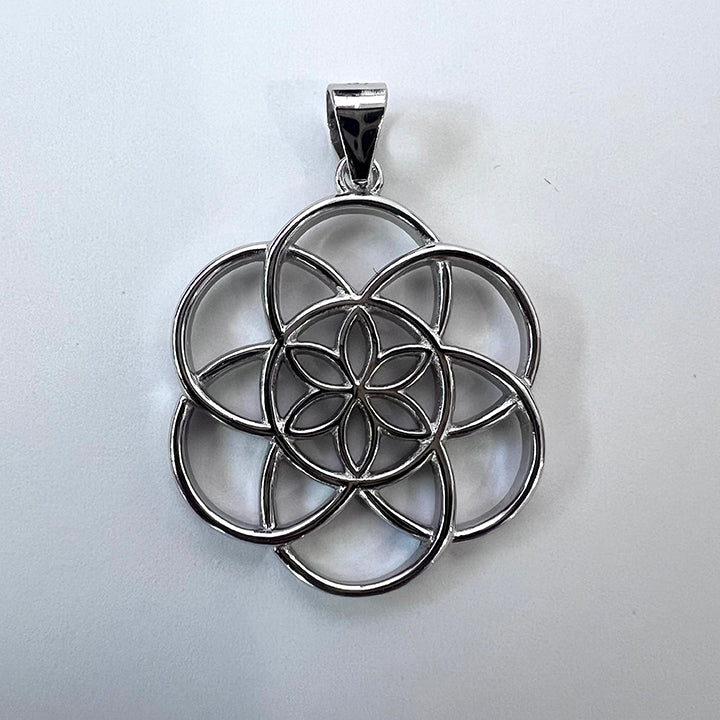 Pendant Seed of Life Sterling Silver