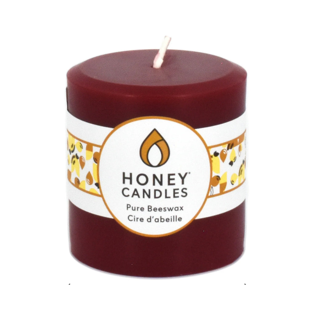 Beeswax Pillar Candle 3x3
