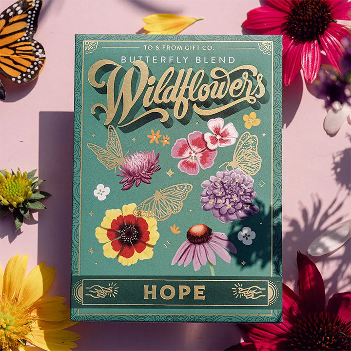 Floriography Seed Packet - Butterfly Wildflowers (Hope)