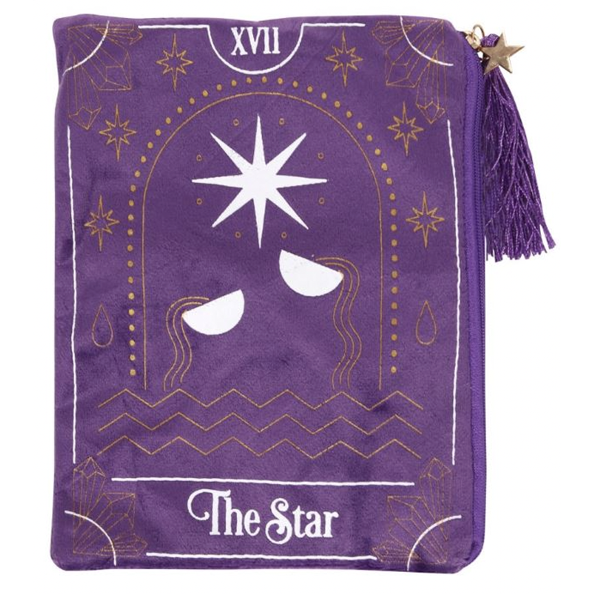 Zippered Tarot Card Bag: The Star