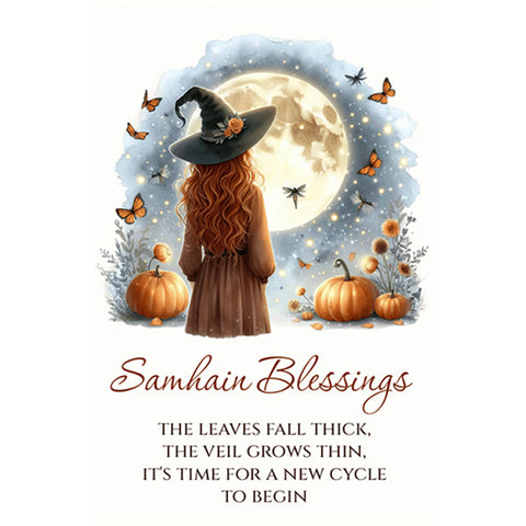 Greeting Card Samhain Blessings