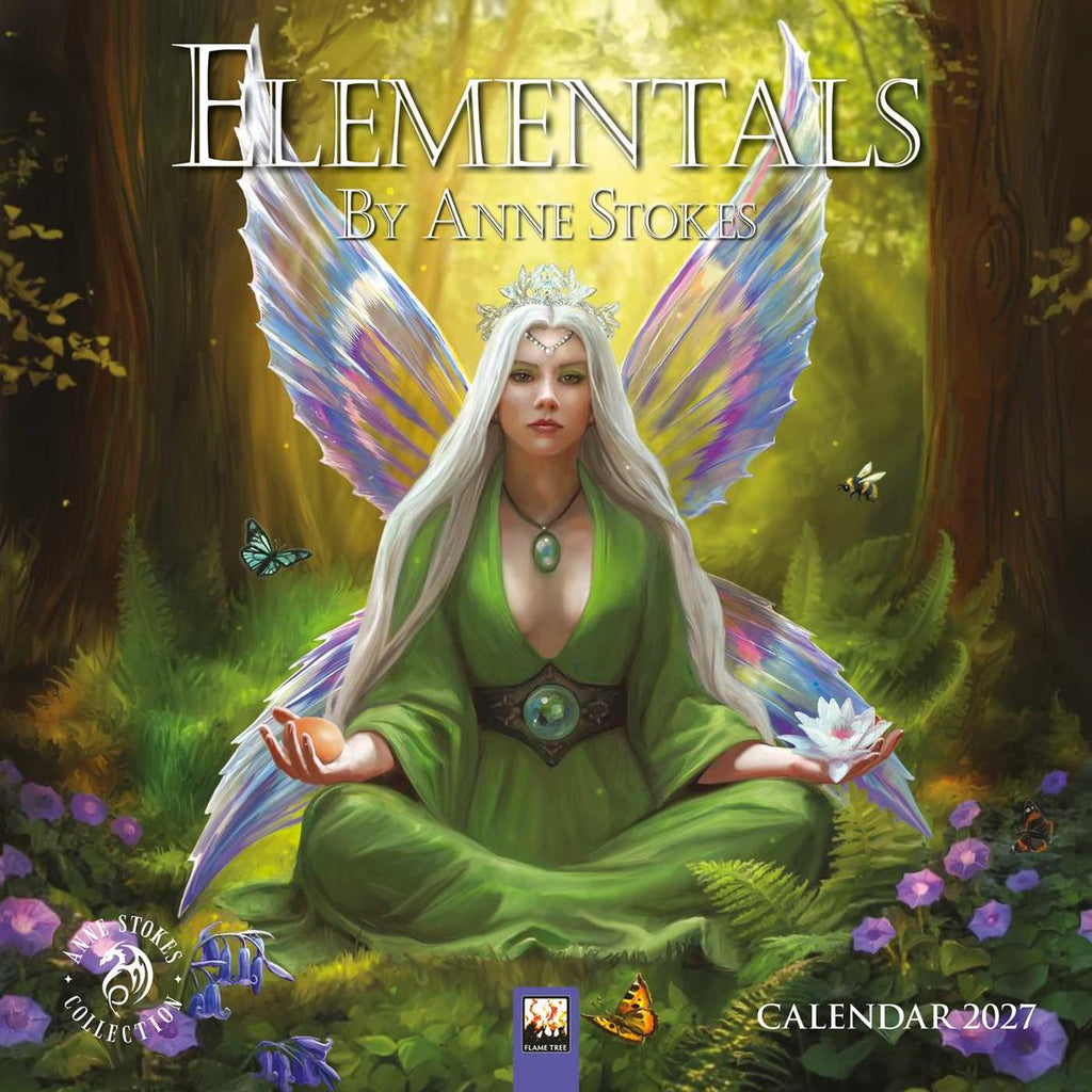 Mini Wall Calendar 2027 Elementals