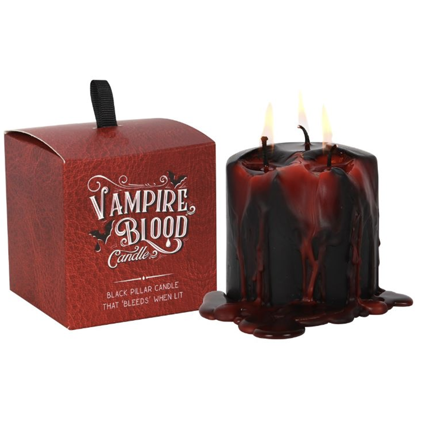 Vampire blood pillar candle 3