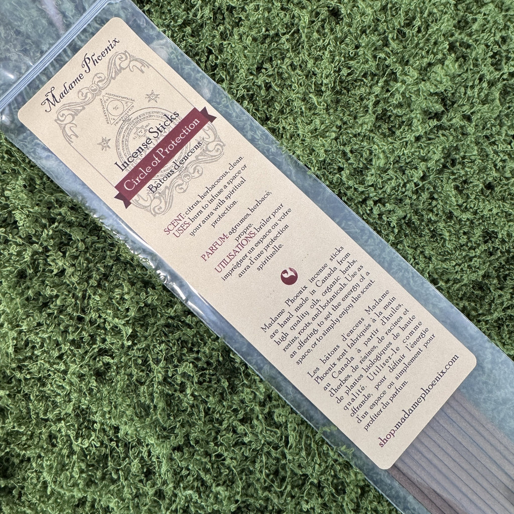 Madame Phoenix: Circle of Protection Incense Sticks