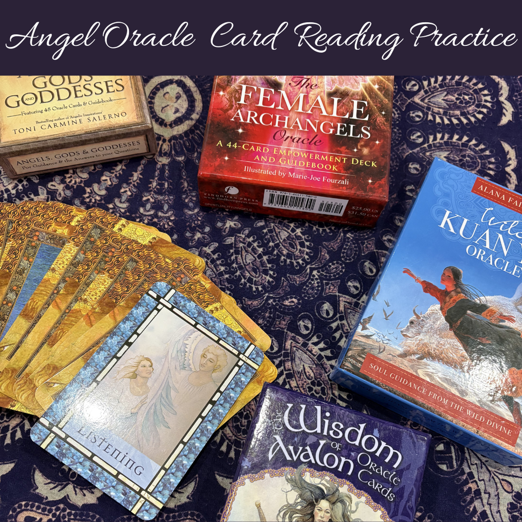 Angel / Oracle Card Reading Practice with Caylen Dheviain