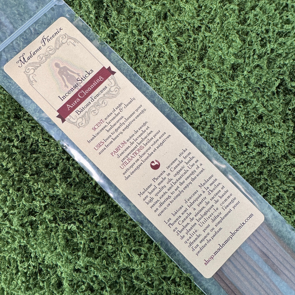 Madame Phoenix:  Aura Cleansing Incense Sticks