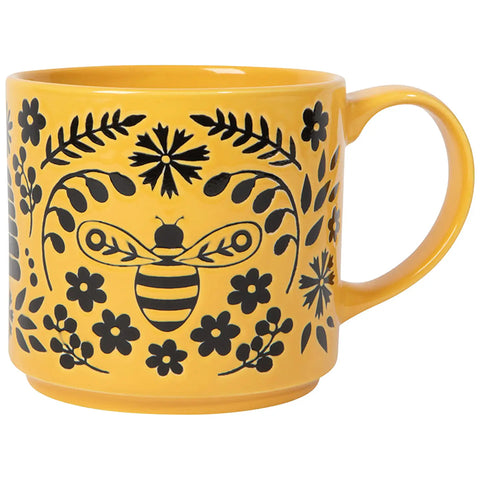 Stacking Mug: Bee Garden