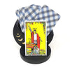 Black Wooden Moon Phase Tarot Card Tray Holder (2 Piece)