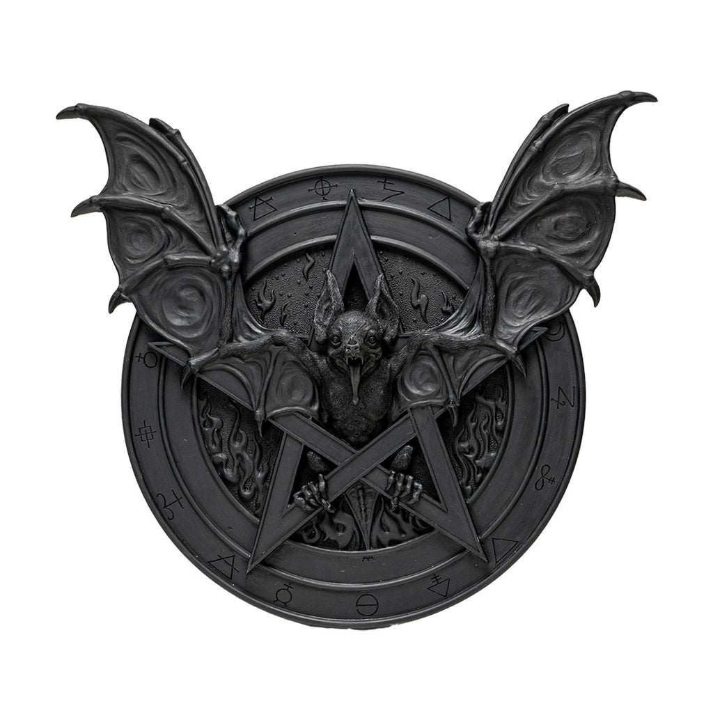 Plaque Black Bat
