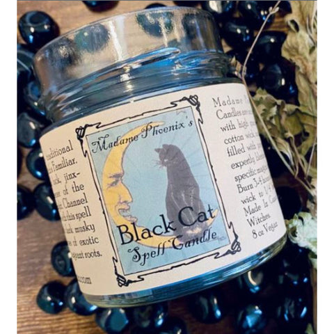 Magical Spell Candle: Black Cat