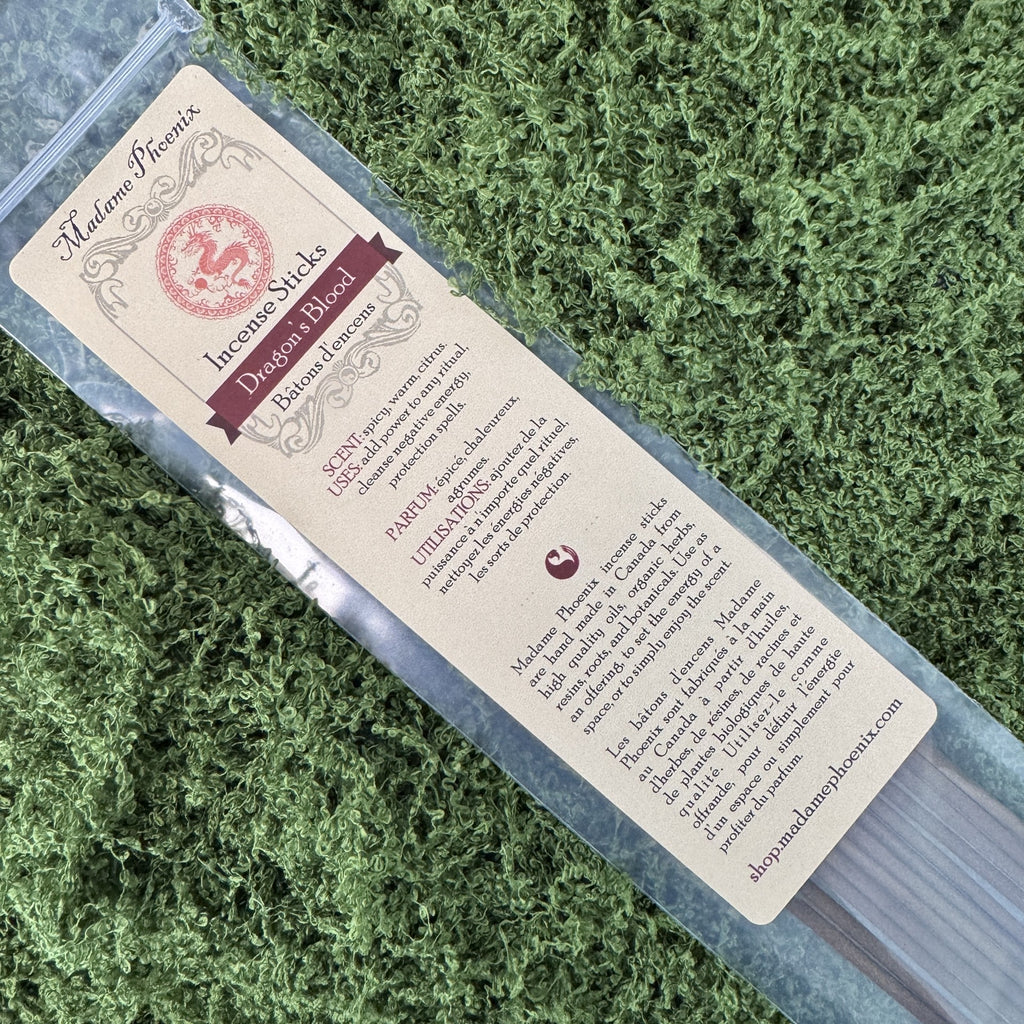 Madame Phoenix: Dragon's Blood Incense Sticks