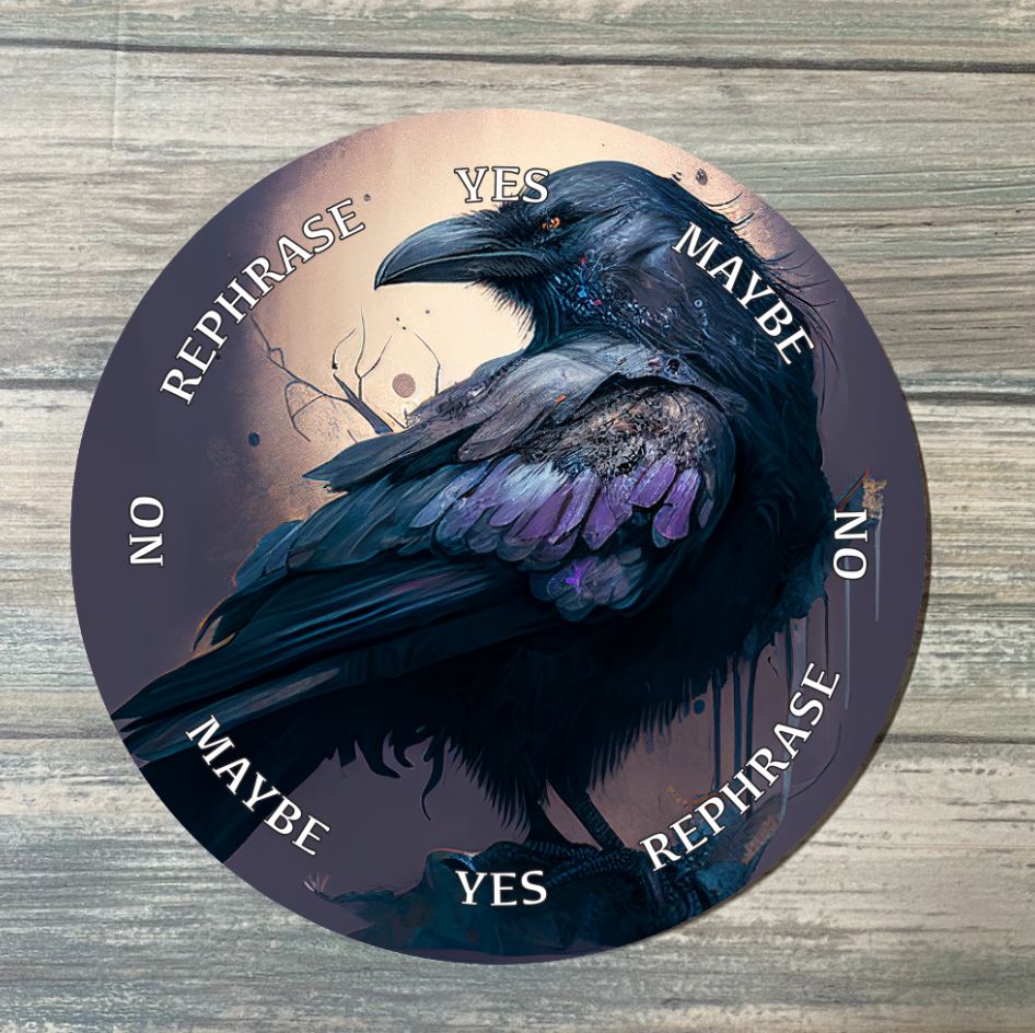 Pendulum Board - Raven (6inch)
