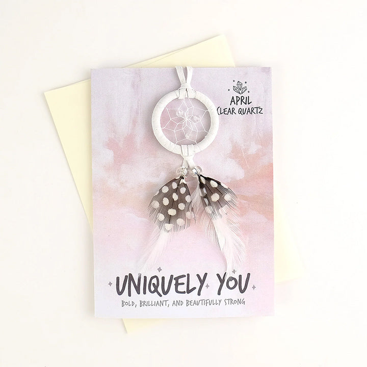 Birthstone April Greeting Card