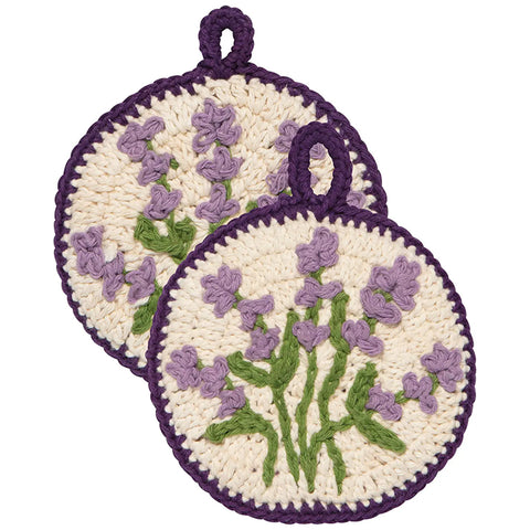 Lavender Crochet Sponges Set of 2