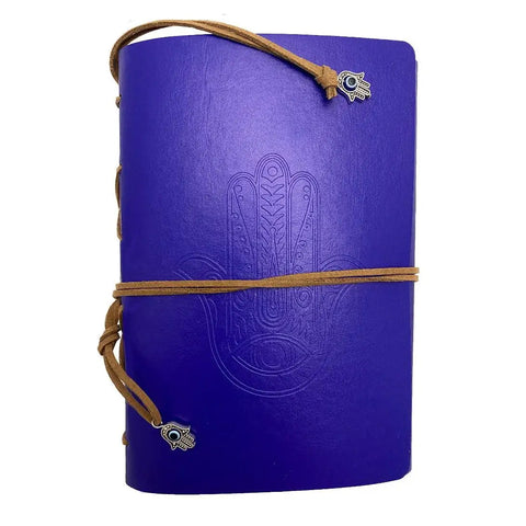 Hamsa Evil Eye Journal –Blue