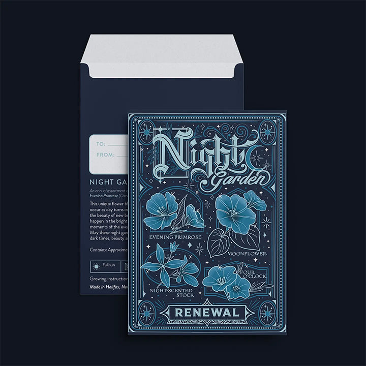 Floriography Seed Packet - Night Garden (Renewal)