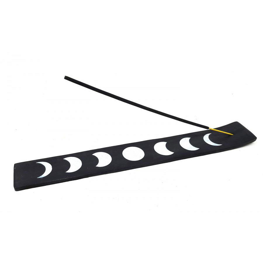 Moon phase incense holder