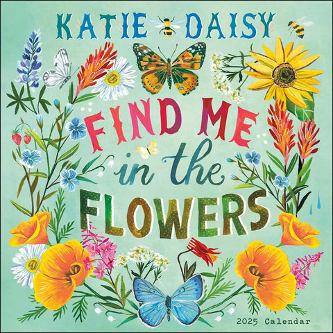 Wall Calendar 2025 Katie Daisy