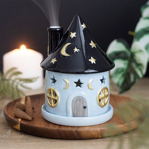 Solstice Spell - Celestial Cottage Ceramic Incense Cone Holder