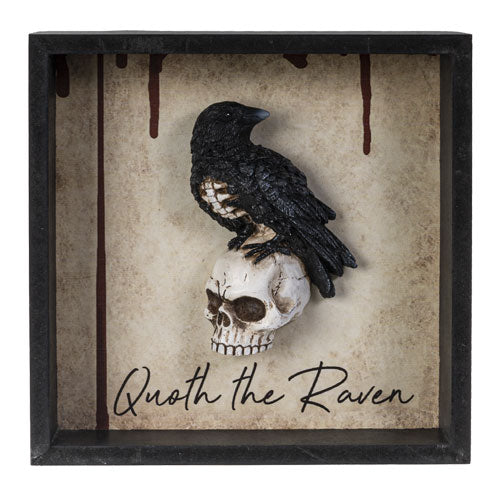 Wall Plaque Quoth The Raven