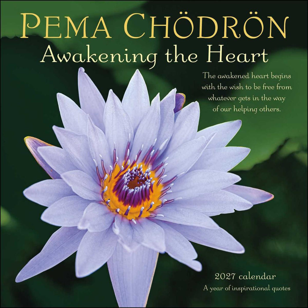 Wall Calendar 2027 Pema Chodron