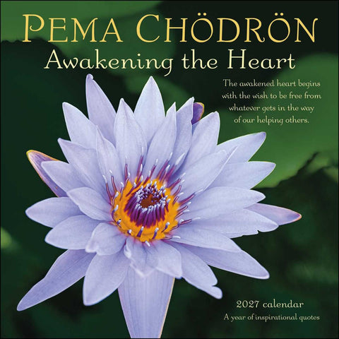 Wall Calendar 2027 Pema Chodron