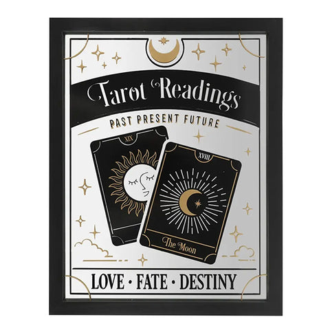 Mirrored Wall Hanging Tarot Readings