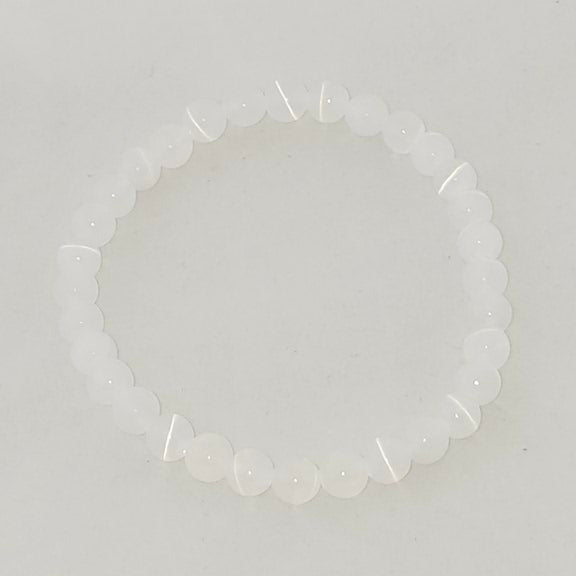 Bracelet Selenite 6mm