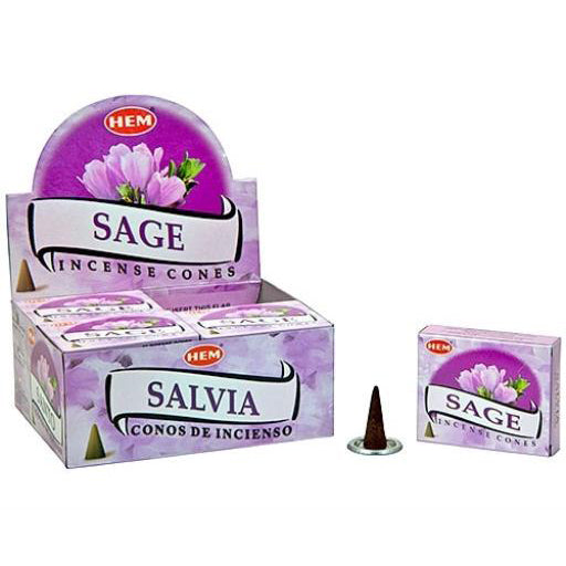 Cone Incense HEM Sage