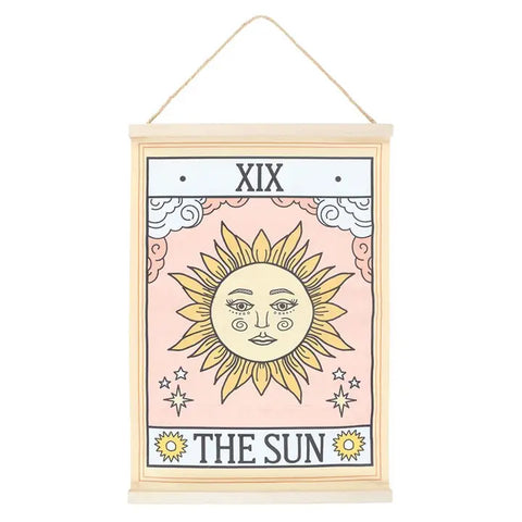 Tarot Card Wall Hanging The Sun