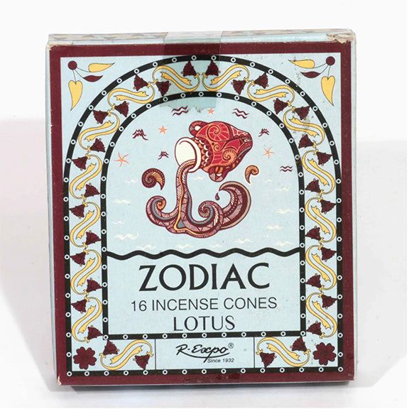 Zodiac Incense Cones - Aquarius