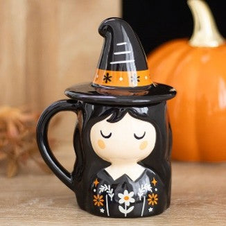 Frightful Folk - Witch Ceramic Lidded Mug