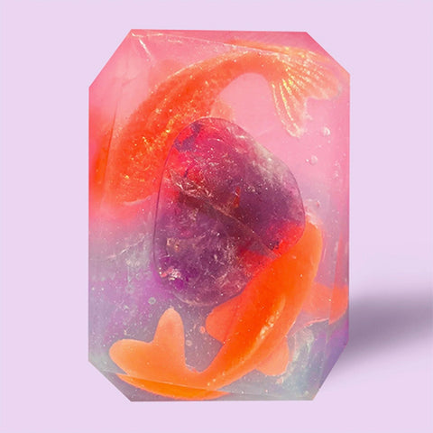 7oz Zodiac Crystal Bar Soap - PISCES (Lucid Dreamer)