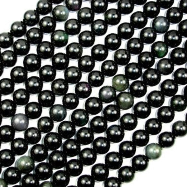 Beads 8mm Obsidian