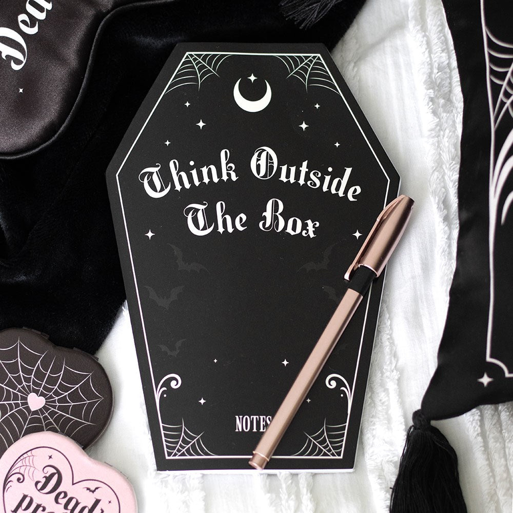 Coffin Shaped Notebook