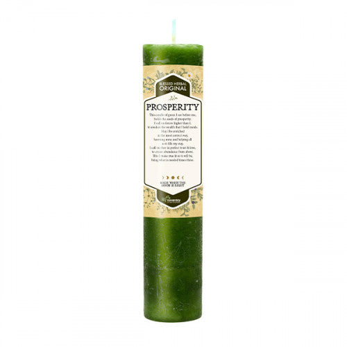 Candle Blessed Herbal Prosperity