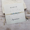Bracelet Birth Month