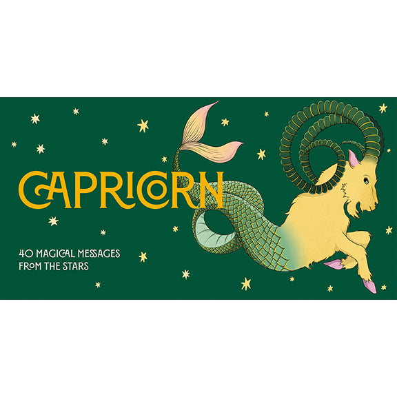 Cartes du zodiaque de poche : Capricorne