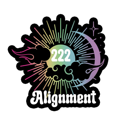 Vinyl Sticker: 222 Angel Number