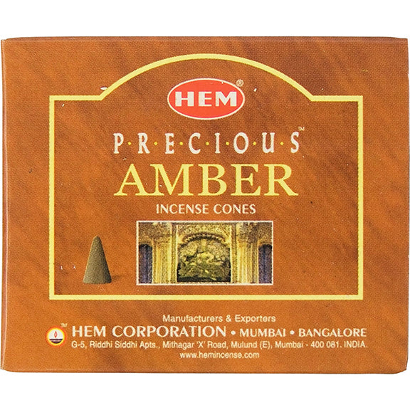 Cone Incense HEM Amber