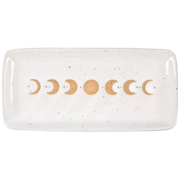 Moon phase trinket dish rectangle