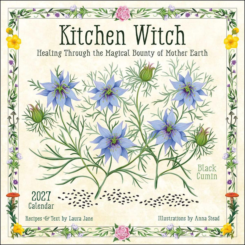 Wall Calendar 2027 Kitchen Witch