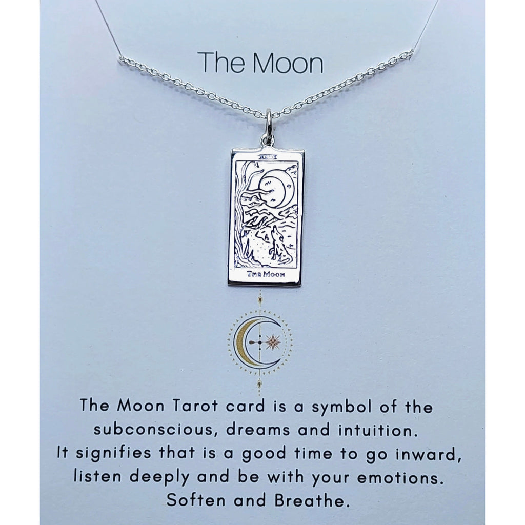 Necklace Tarot Moon Sterling Silver