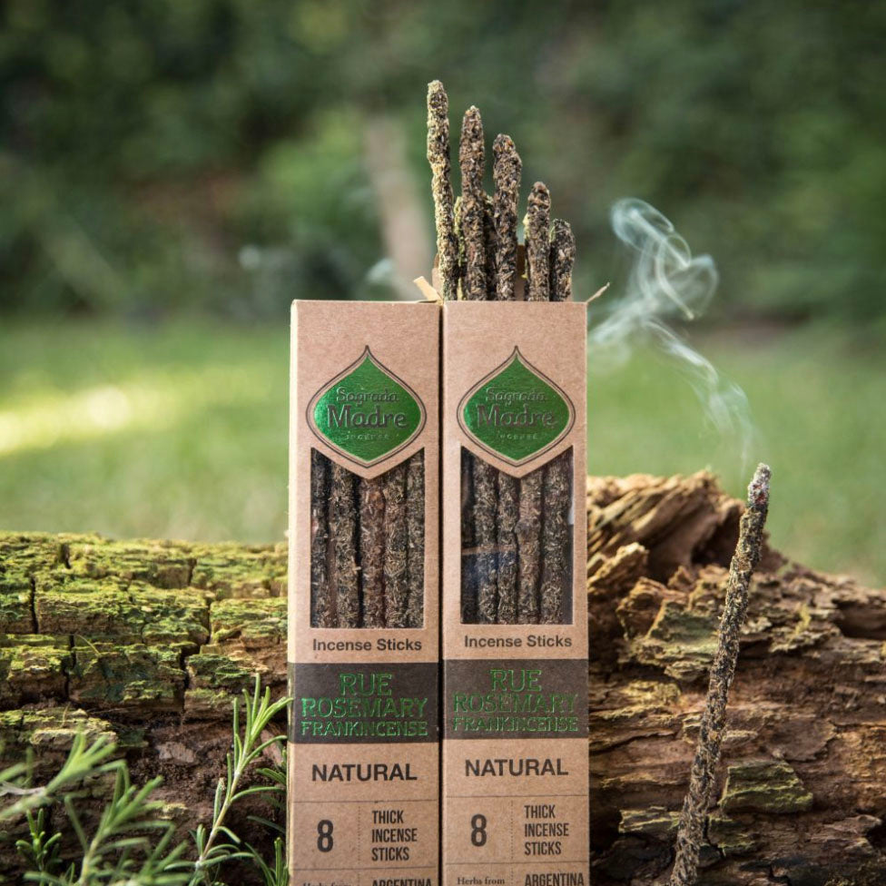 Sagrada Madre Incense: Natural Rosemary, Rue & Frankincense