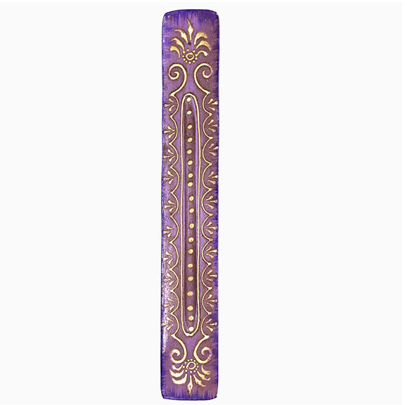 Incense holder - purple