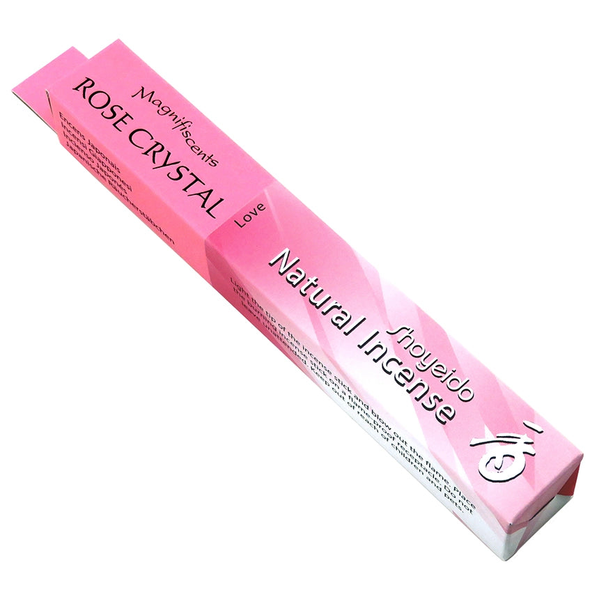 Jewel Series Rose Crystal Shoyeido Incense