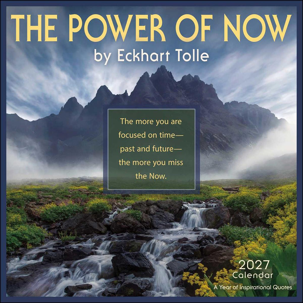 Wall Calendar 2027 The Power of Now