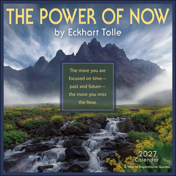 Wall Calendar 2027 The Power of Now